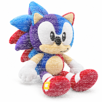 Sonic The Hedgehog - SEGA - Sonic Plüschtier 30 cm,...