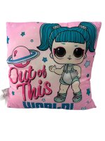 LOL Suprise Kissen Dekokissen 40 x 40 cm Rosa...