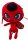 Miraculous Ladybug Cat Noir Plagg Tikki  Kwami Lifesize Plagg Kuscheltier Plüsch Plüschtier (Miraculous Tikki 30 cm)