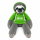 Soma Faultier Kuscheltier XXL 40 cm Faultier Pl&uuml;schtier Anime Kawaii Plush Stofftier Cute Plushies Pl&uuml;schtiere Plushie Halloween Weihnachten Geschenke f&uuml;r Kinder (Faultier grau 40 cm Relax gr&uuml;n)