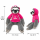 Soma Faultier Kuscheltier XXL 40 cm Pl&uuml;schtier Anime Kawaii Plush Stofftier Cute Plushies Plushie Halloween Weihnachten Geschenke f&uuml;r Kinder (Faultier grau 40 cm Be Happy pink)