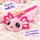 Axolotl Echse Molch Kuscheltier Figur Plüsch Tintenfisch Spiel Puppe XL 140 cm Plüschtier Püsch Wassertier (Axolotl rosa pink, 140 cm)