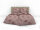 Heckettlane Baumwoll Kodi Bettwäsche 155 Red 1 Bettbezug 155x220cm with 1 Kissenbezug 80x80cm