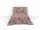 Heckettlane Baumwoll Kodi Bettwäsche 155 Red 1 Bettbezug 155x220cm with 1 Kissenbezug 80x80cm
