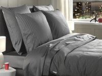 Heckett and Lane Mako Satin Banda BW 155 Classic Anthracite Striped Classic-Anthracite
