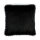 Heckett and Lane  Perle Pillow 48X48 Black is Black Fur Black-is-Black