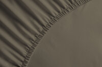 Yellow Perkal Percale Spannbetttuch 140x200+40 cm, Pine...