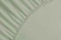 Yellow Perkal Percale Spannbetttuch 140x200+40 cm, Silent...