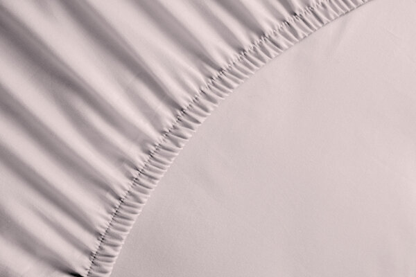 Yellow Perkal Percale Spannbetttuch 90x200+40 cm, Cloud Pink Uni Cloud-Pink 1 Spannbetttuch