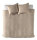 Yellow  Garza Bettwäsche 135 Mojave Sand Uni Mojave-Sand 1 Bettbezug 135x200cm + 1 Kissenbezug 80x80cm