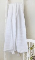 Yellow Gaze Sasha Plaid 140x200 Brilliant White Uni...