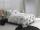 Zo!Home Mako Satin Taleen Bettwäsche 155 White Flowers White 1 Bettbezug 155x220cm + 1 Kissenbezug 80x80cm
