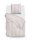 Zo!Home  Banda di Lino Bettwäsche 155 Shell Nude Striped Shell-Nude 1 Bettbezug 155x220cm + 1 Kissenbezug 80x80cm