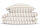 Zo!Home  Banda di Lino Bettwäsche 155 Sandy Beige Striped Sandy-Beige 1 Bettbezug 155x220cm + 1 Kissenbezug 80x80cm