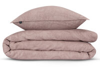 Zo!Home  Paisley di Lino Bettwäsche 155 Shell Nude Abstract Shell-Nude 1 Bettbezug 155x220cm + 1 Kissenbezug 80x80cm