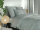 Zo!Home  Paisley di Lino Bettwäsche 135 Mint Green Abstract Mint-Green 1 Bettbezug 135x200cm + 1 Kissenbezug 80x80cm