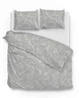 Zo!Home  Paisley di Lino Bettwäsche 200 Dove Grey...