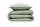 Zo!Home Mako Satin Fiori di Satinado Bettwäsche 155 Foam Green  Foam-Green 1 Bettbezug 155x220cm + 1 Kissenbezug 80x80cm