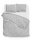 Zo!Home Mako Satin Fiori di Satinado Bettwäsche 200 Ash Grey  Ash-Grey 1 Bettbezug 200x200cm + 2 Kissenbezug 80x80cm