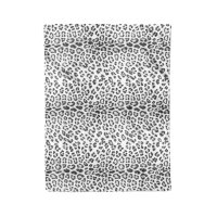 Zo!Home  Snow Leopard Plaid 140x200 Grey Fauna Grey