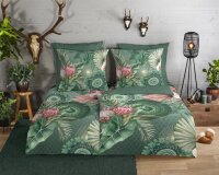 HIP Biber Bettwäsche 200 X 200 cm + 2 x 80 X 80 cm...