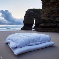 Verse Collection Black Ganzjahresbett Bett leicht...