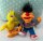 Soma Sesamstrasse Kuscheltier Plüsch Figur 20 cm Plüschtier Stofftier kuschelweich ab den ersten Lebensmonaten geeignet als Geschenk (Ernie 20 cm)