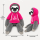 Soma Faultier Kuscheltier XXL 70 cm Faultier Plüschtier Anime Kawaii Plush Stofftier Cute Plushies Plüschtiere Plushie Halloween Weihnachten Geschenke für Kinder (Faultier grau 70 cm Be Happy pink)