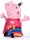 Peppa Pig pink Kuscheltier Peppa Wutz Plüschtier XXL 30 cm Stofftier Anime Kawaii Plush Stofftier Cute Plushie Halloween Weihnachten Geschenke für Kinder Peppa Pig pink just so Happy