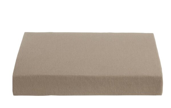 Ambiante Jersey Spannbettlaken TD_Taupe_ _UV_90x200 /210/220 cm Steghöhe: 25 cm 1 90 x 200