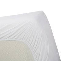Ambiante Spannbettlaken Cotton Uni HL_White_UV_UV_140x200 Steghöhe: 35 cm 1 140 x 200 cm weiß