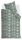 Ambiante Bettwäsche Ruya_Green_ _UV_155x220 + 1x 1 , 1 155 x 220 cm, 80 x 80 cm grün