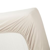 Ambiante Spannbettlaken Cotton Uni HL_Sand_UV_UV_160x200 Steghöhe: 35 cm 1 160 x 200 cm natur