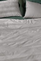 At Home by Beddinghouse Bettwäsche Soft Shine_Light Grey_ _UV_155x220 + 1x 1 , 1 155 x 220 cm, 80 x 80 cm Grau