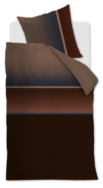 Beddinghouse Bettwäsche Kian_Red_ _UV_155x220 + 1x 1 , 1 155 x 220 cm, 80 x 80 cm rot
