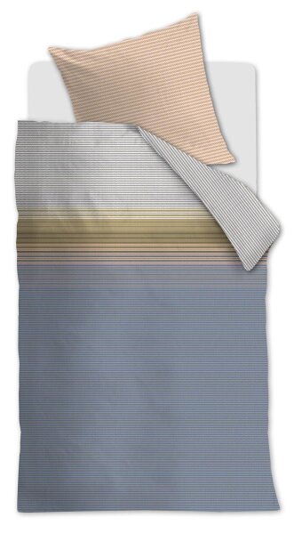 Beddinghouse Bettwäsche Gil d_Pastel_ _UV_155x220 + 1x 1 , 1 155 x 220 cm, 80 x 80 cm bunt
