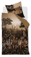 Beddinghouse Bettwäsche Evening_Brown_ _UV_155x220 +...