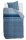 Beddinghouse Bettwäsche Yori_Blue_ _UV_135x200 + 1x 1 , 1 135 x 200 cm, 80 x 80 cm blau
