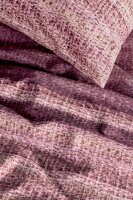 Beddinghouse Bettwäsche Lorena_Mauve_ _UV_155x220 + 1x 1 , 1 155 x 220 cm, 80 x 80 cm rosa
