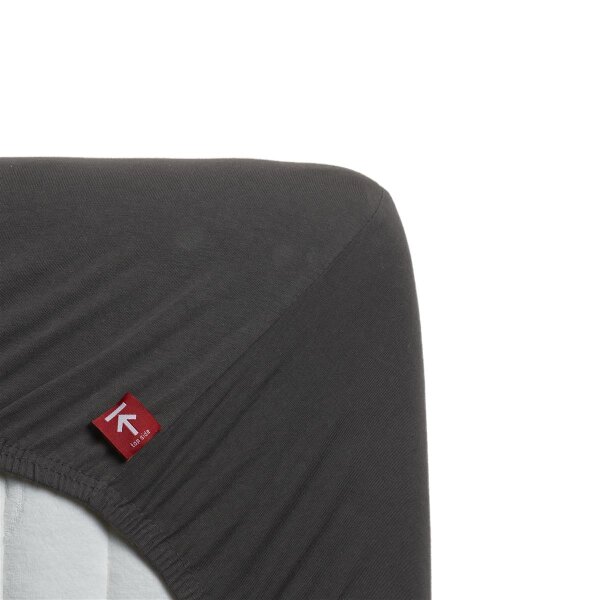 Beddinghouse Jersey Spannbettlaken Stretch HL_Anthracite_UV_UV_160x200/220 /220 cm, Pocket pth: 40 cm 1 160 x 200 grau