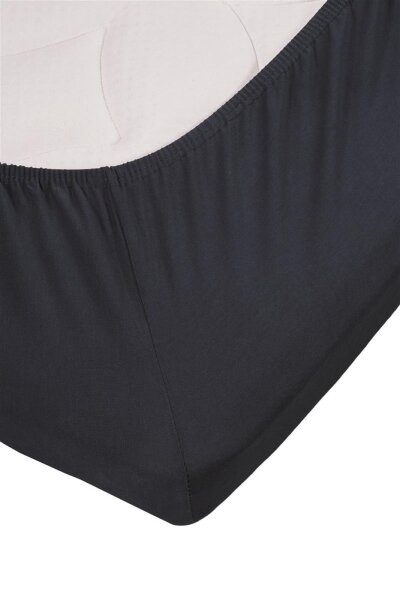 Beddinghouse Jersey Spannbettlaken Stretch TD_Indigo_UV_UV_160x200/220 /220 cm, Pocket pth: 25 cm 1 Topper- 160 x 200