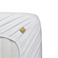 Beddinghouse Spannbettlaken Percale Cotton HL_White_UV_UV_90x220 , Pocket pth: 40 cm 1 90 x 220 cm weiß