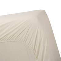 Beddinghouse Spannbettlaken Percale Cotton HL_Off-white_UV_UV_90x220 , Pocket pth: 40 cm 1 90 x 220 cm weiß