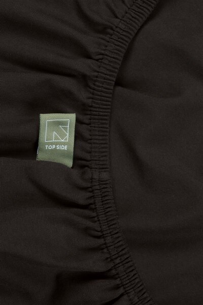 Beddinghouse Spannbettlaken Organic Lycra TD_Black_UV_UV_90x200/220 /220 cm Pocket pth: 25 cm 1 Topper- 90 x 200 schwarz