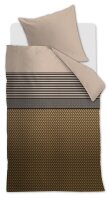 Beddinghouse Bettwäsche Shitake_Brown_ _UV_155x220 +...