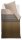 Beddinghouse Bettwäsche Shitake_Brown_ _UV_155x220 + 1x 1 , 1 155 x 220 cm, 80 x 80 cm braun
