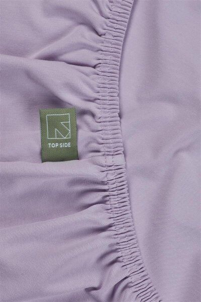 Beddinghouse Spannbettlaken Organic Lycra HL_Lila_UV_UV_140/160x200/220 140/160 x 200/220 cm Steghöhe: 40 cm 1 Spannbettlaken