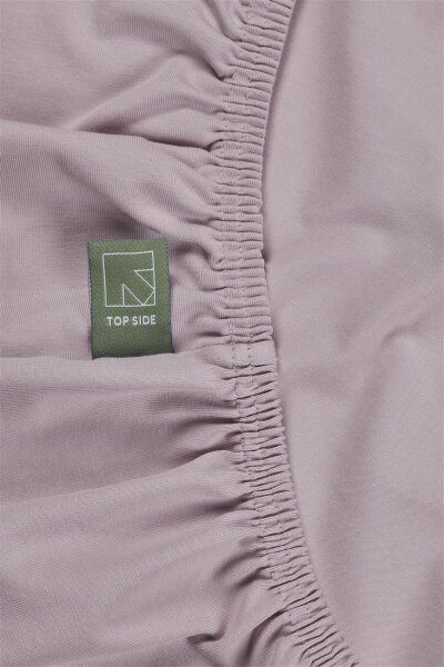 Beddinghouse Spannbettlaken Organic Lycra TDS_Lila_UV_UV_180x200/220 180 x 200/220 cm Pocket depth: 25 cm 1 Splittopper-Spannbettlaken