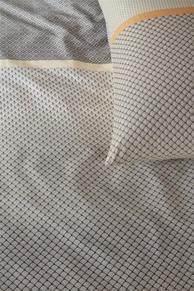 Beddinghouse x Fiep Amsterdam Bettwäsche Alluring_ al_ _UV_155x220 + 1x 1 , 1 155 x 220 cm, 80 x 80 cm natur