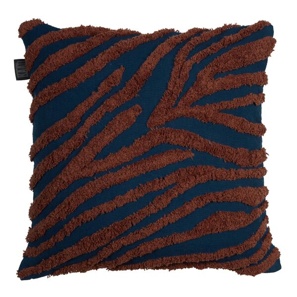 KAAT Amsterdam Kissen ko Marty_Blue_UV_UV_45x45 1x 1 Zier 45x45 cm blau